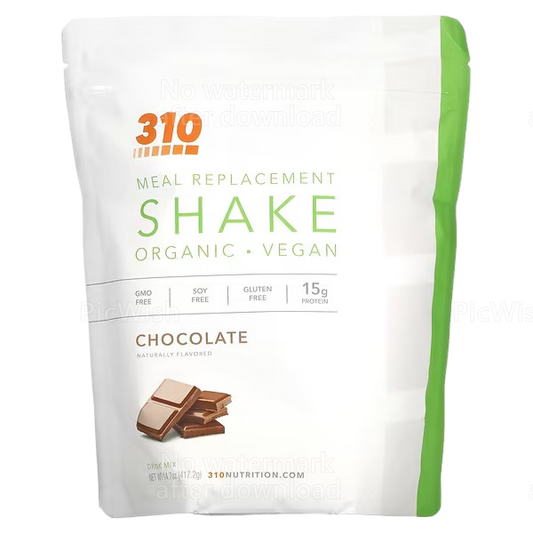 310 Nutrition, Meal Replacement Shake, Chocolate Flavor, 14.7 oz (417.2 g) 
